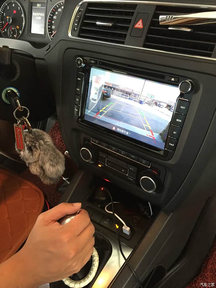【图】刚掉的速腾安装导航作业_速腾论坛_汽车之家论坛
