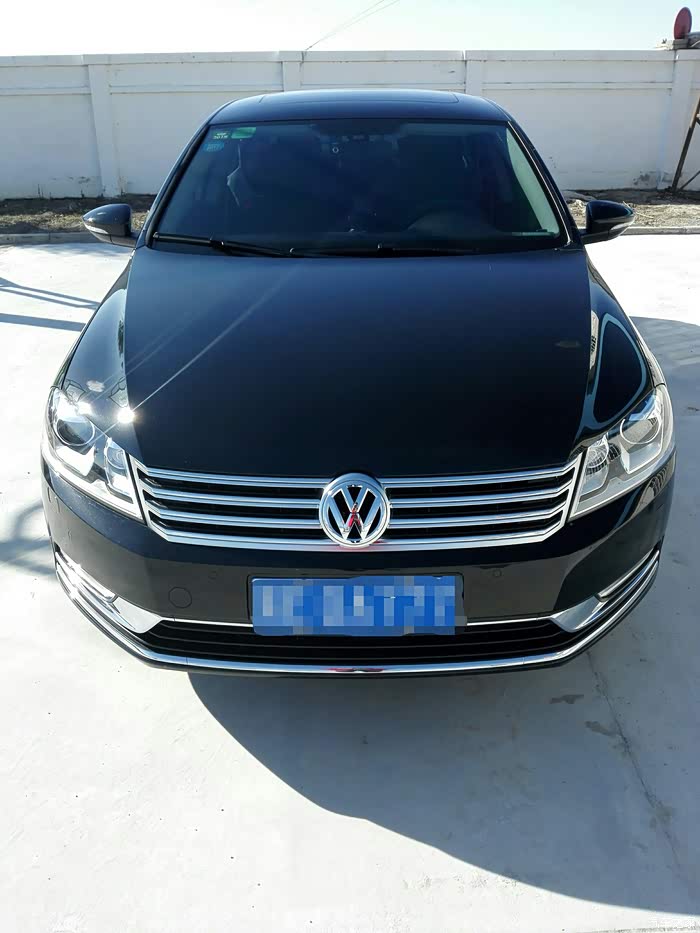 16款迈腾b7新车作业