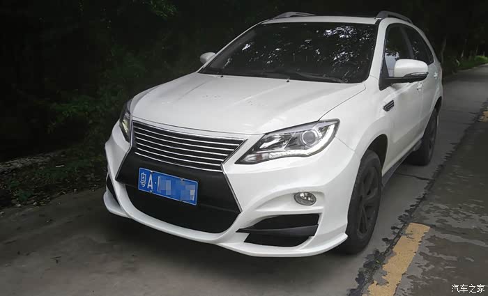 比亚迪s7改装大包围改改更帅气哈