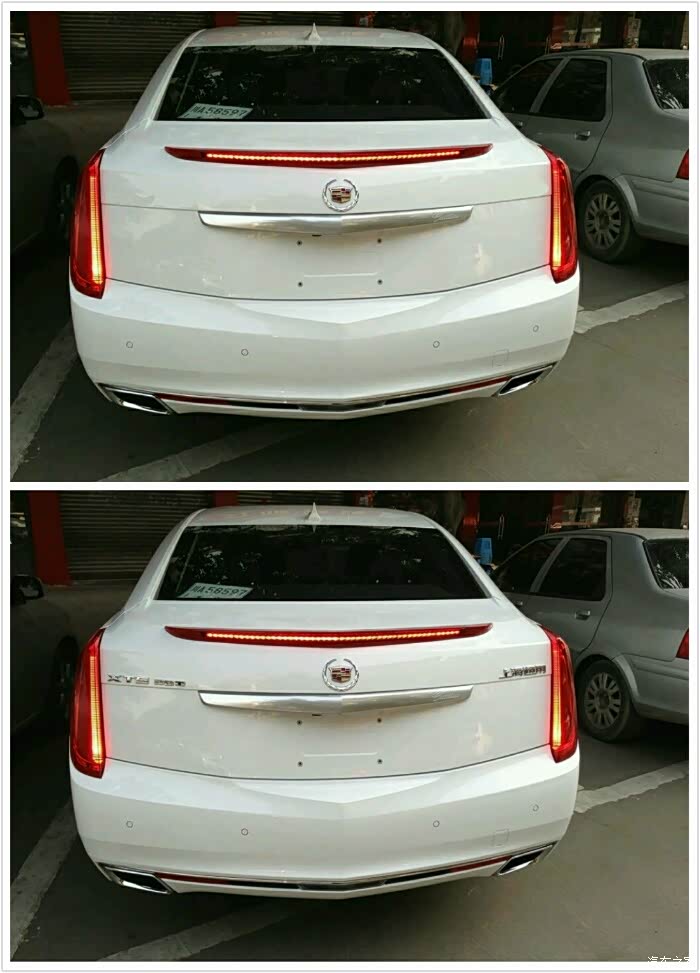 【图】大家觉得尾标扣掉好看吗?_凯迪拉克xts论坛_汽车之家论坛