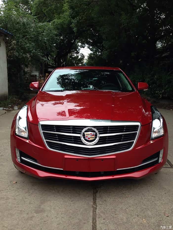 【总统座驾品牌-红色凯迪拉克atsl舒适提车记】走的金融租凭方案