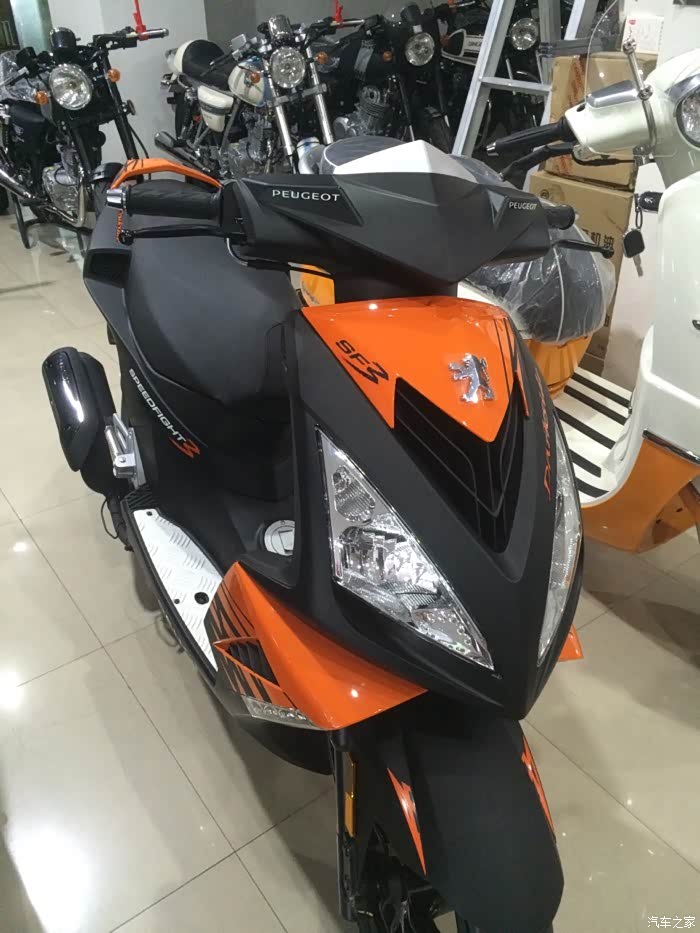 【图】买了个踏板,标志sf3-150_摩托车论坛_汽车之家论坛