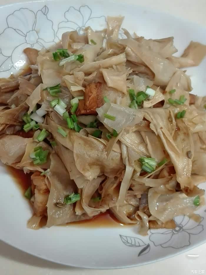 【家常】笋衣烧肉_美食论坛_手机汽车之家