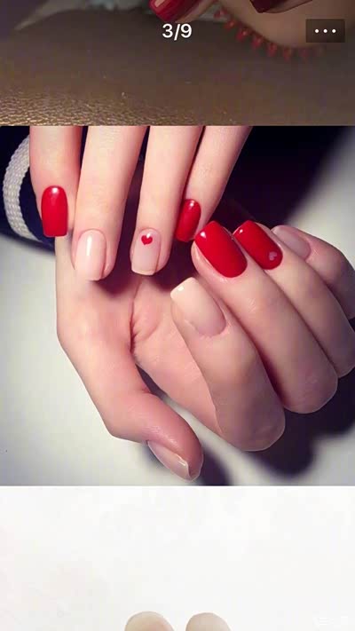 我老婆的指甲美吧