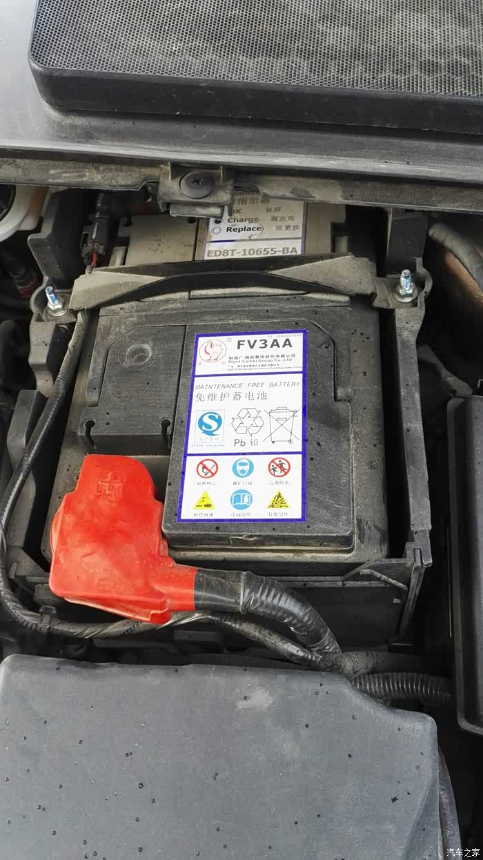 福特福睿斯电瓶负极