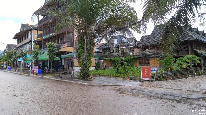 江城县整董镇,有傣族特色个镇