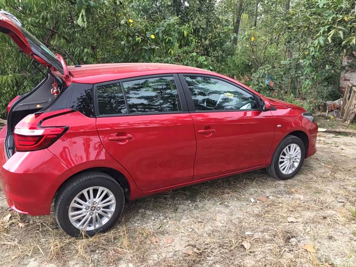 【图】9月17号提车红色fs,一点用车感受和照片_威驰fs论坛_汽车之家