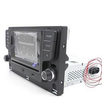 新明锐自己改装德赛西威280b mib6.5寸加摄像头