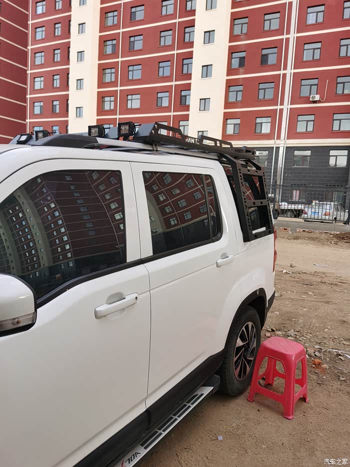 【图】bj40行李架改装x70a_长安欧尚x70a论坛_汽车之家论坛