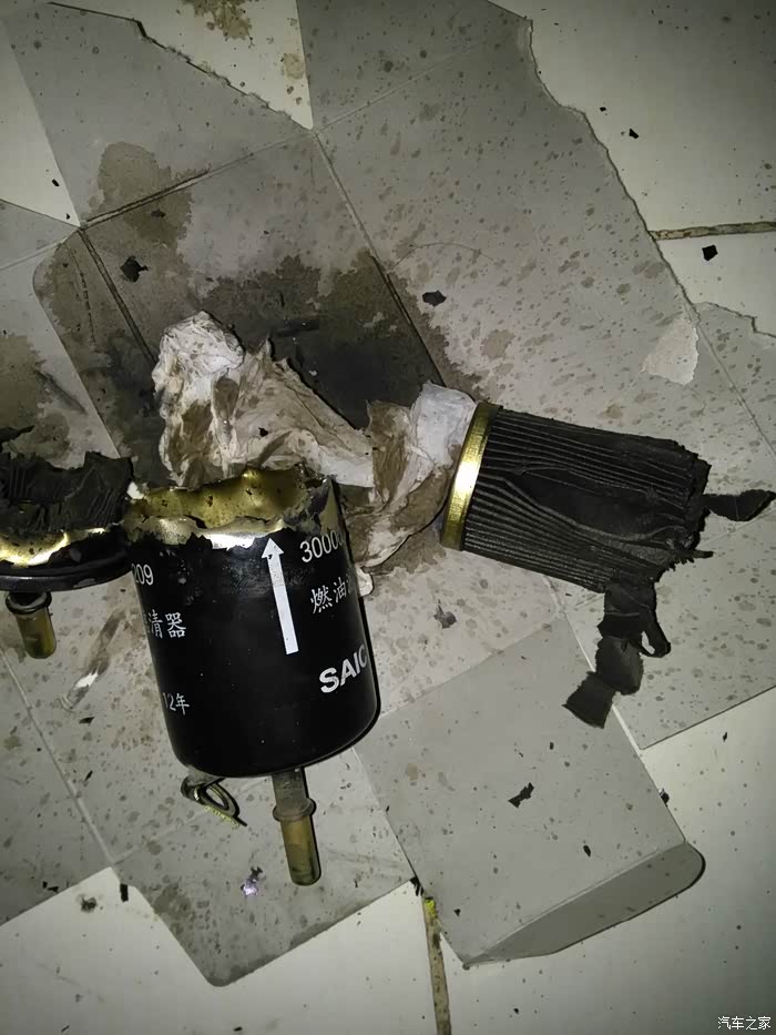 自提车五年没换的汽滤