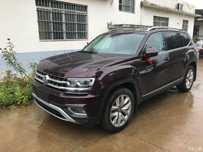 玛瑙红途昂25t旗舰已经使用5000公里