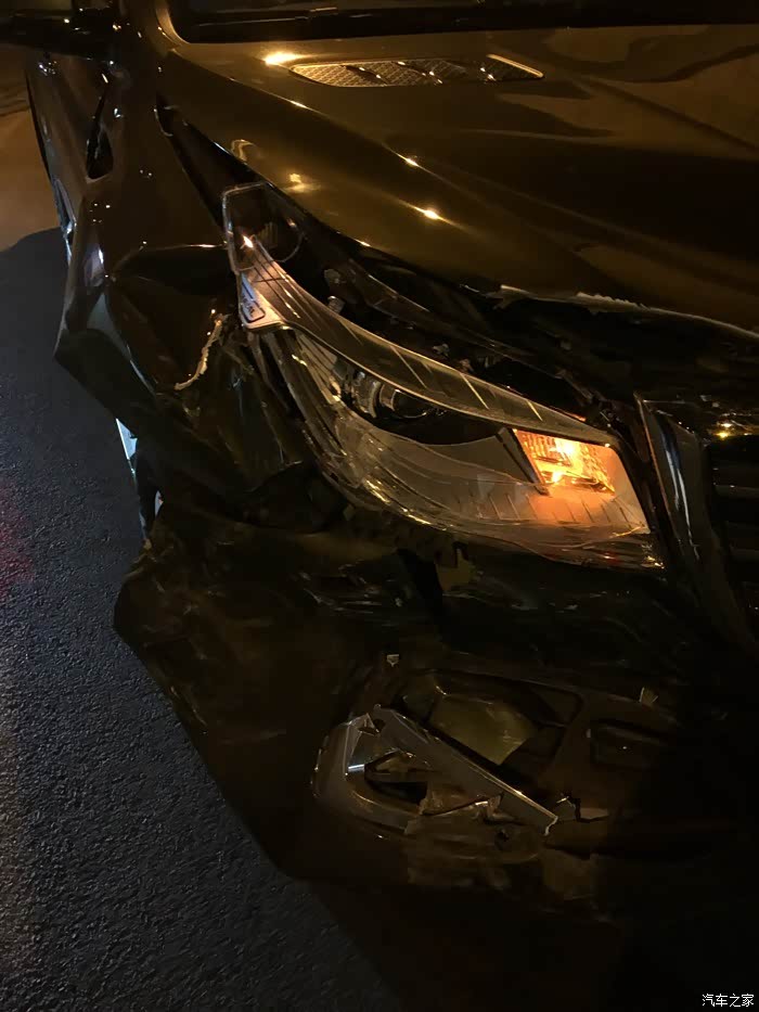 4车追尾!_哈弗h9论坛_汽车之家论坛