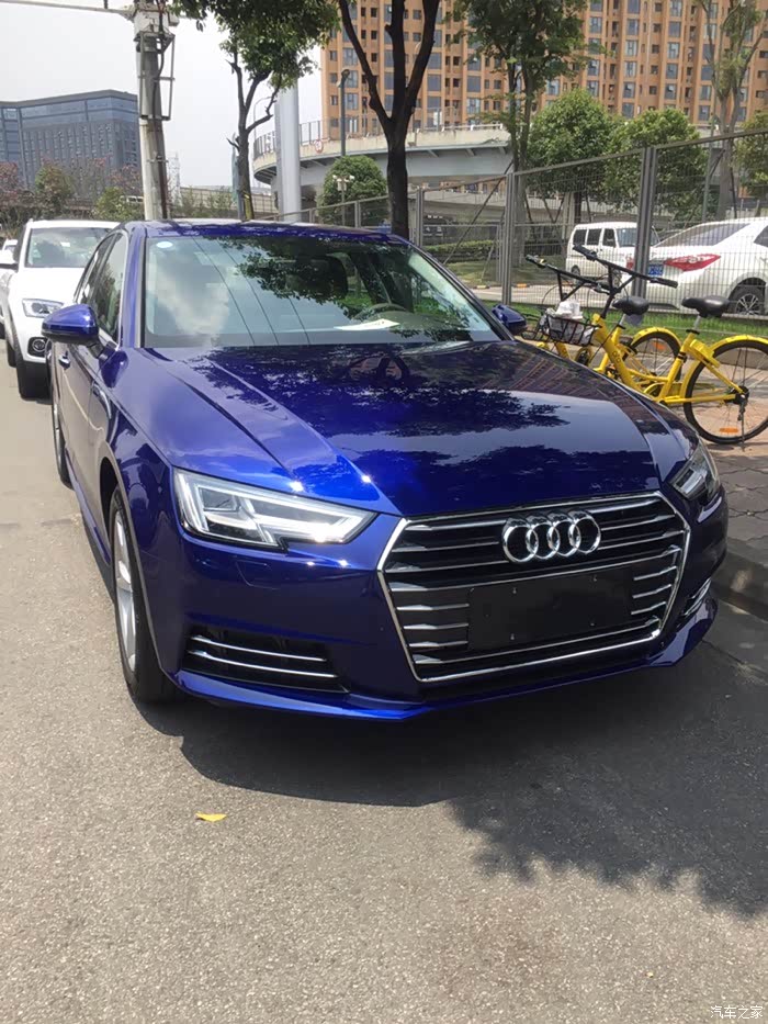 【图】有无人提的蓝色a4l,上个图片看看?_奥迪a4l论坛_汽车之家论坛