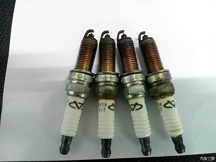 【图】火花塞烧成这样正常吗_奇瑞a3论坛_汽车之家论坛
