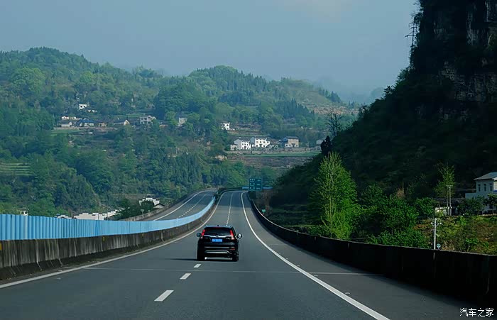 美景在路上g42沪蓉高速公路上的风光