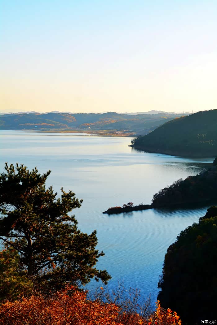 秋水共长天一色-----抚顺大伙房水库小青岛随拍