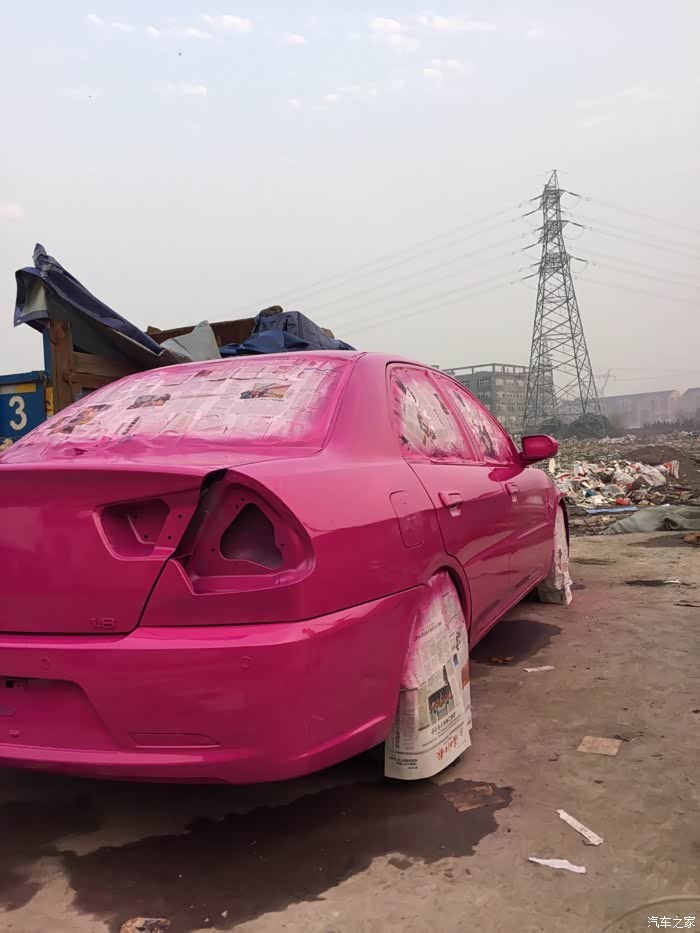 【图】一下午的杰作,自己动手改色_v3菱悦论坛_汽车之家论坛