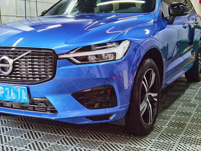 【图】爱上这片焰影蓝_21款xc60智远运动用车随笔_沃尔沃xc60论坛