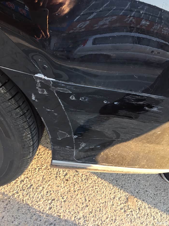 【图】车刮了,当时没办保险第二天晚不晚?