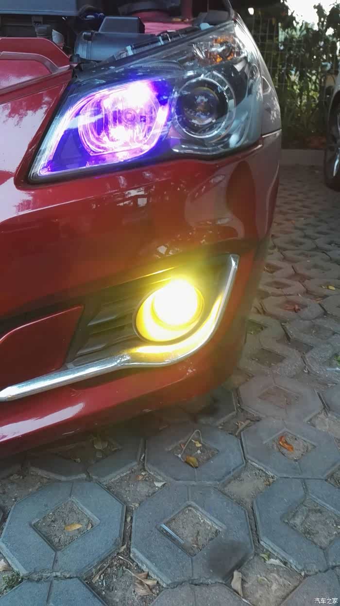 黄金光雾灯改造之路