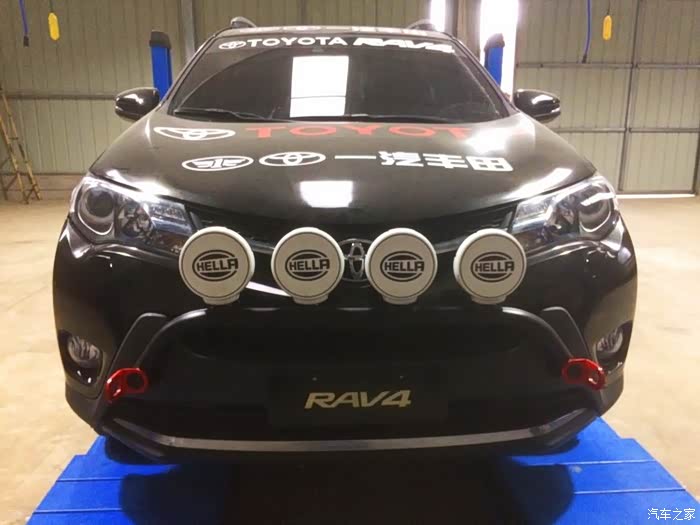 【图】丰田rav4竞技改装风格定制前杠_rav4荣放论坛_汽车之家论坛