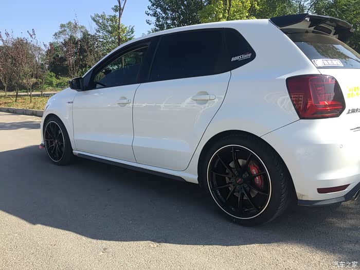 polo更换17寸轮毂,求精华!