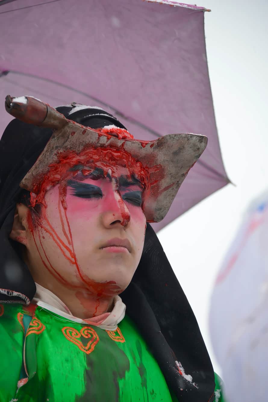 血社火宝鸡非物质文化遗产