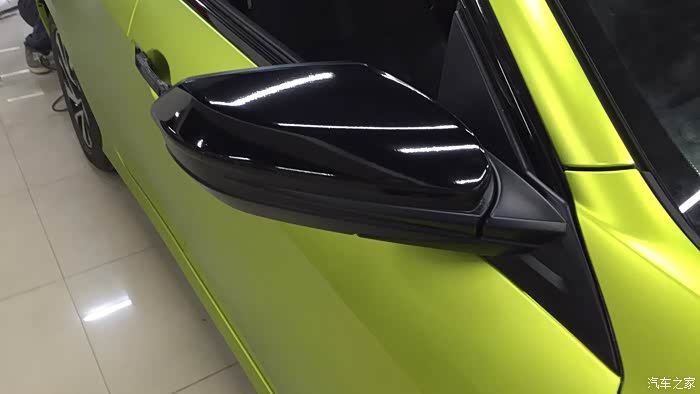 【图】第十代思域改色亚面金属柠檬金_思域论坛_汽车之家论坛