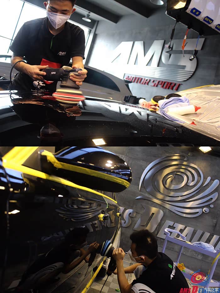 奥迪a6lcarpro陶瓷石英纳米镀晶作业