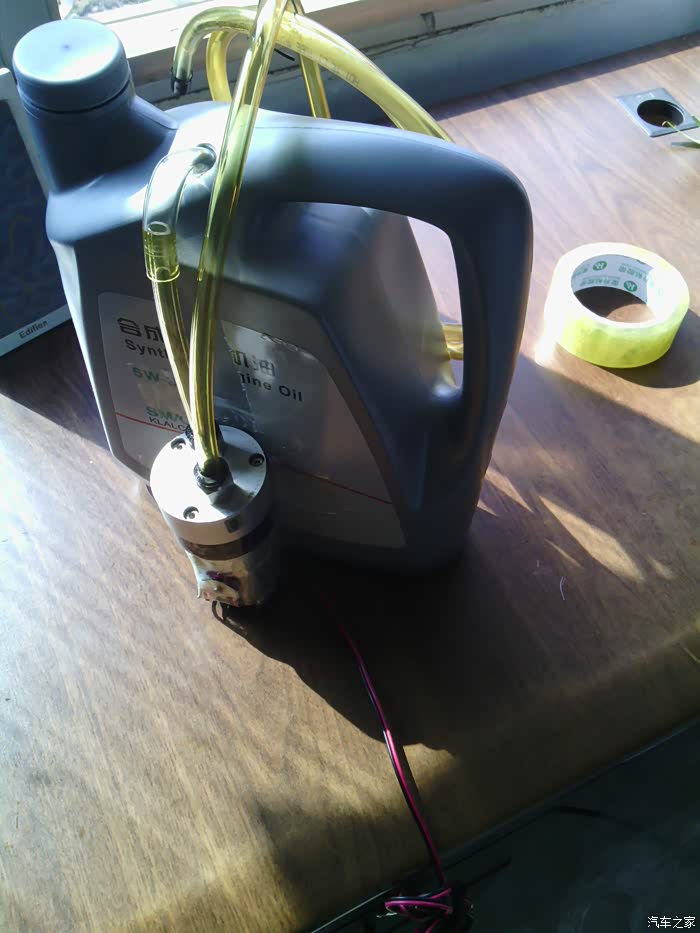 改进diy抽油机真正实现5分钟换机油