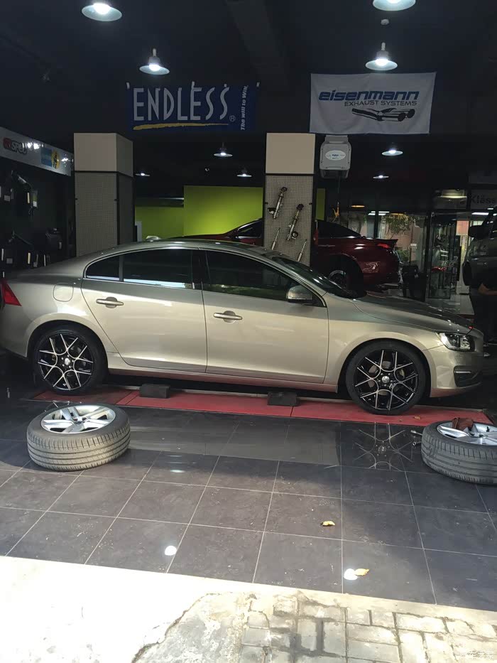 沃尔沃s60l 改erst轮毂