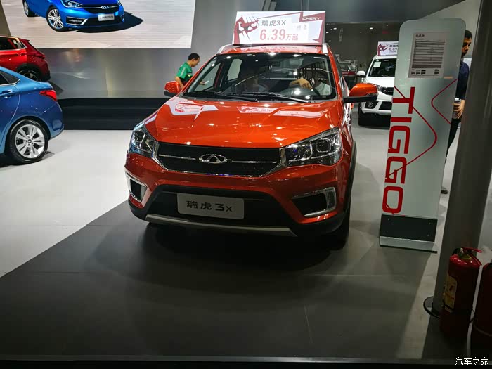瑞虎3x车展首现 惊艳现场 速速围观
