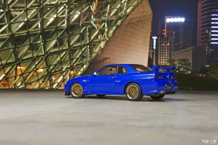 永不消逝的速度与激情——保罗蓝r34 gtr