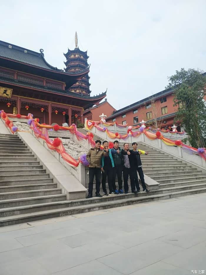 【绍兴远景suv车友会】应老胡之邀---周末游西天竺狮林禅寺