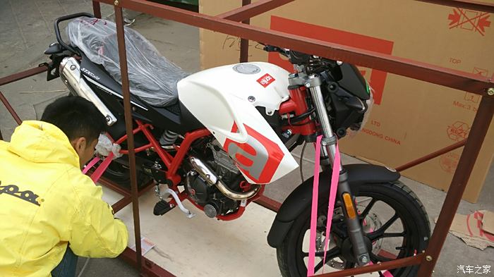 阿普利亞咖啡cafe125提車作業