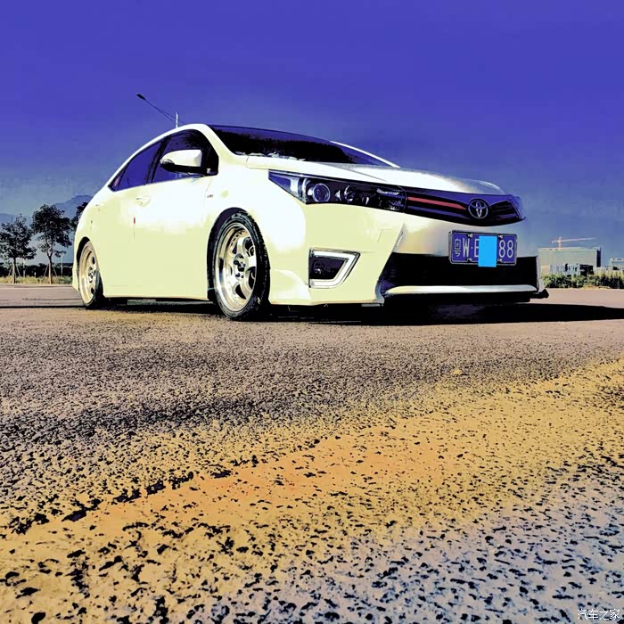 14款卡罗拉改装毕业