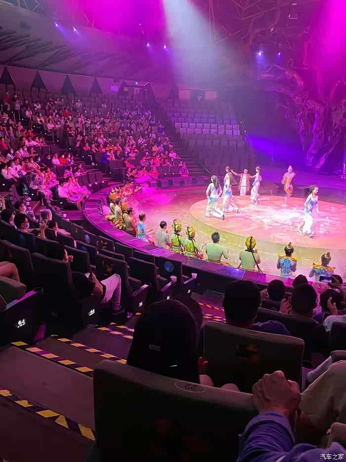 认证车主年终福利途观lphev自驾夜游西双版纳傣秀剧场