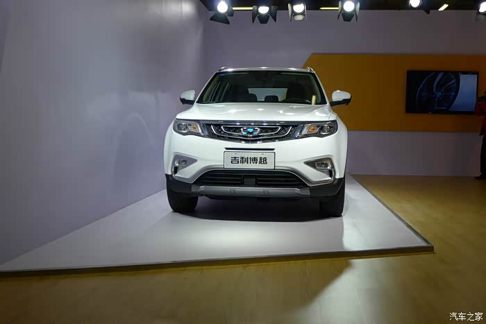 带给市场的一股新力量geely博越东海测试场体验