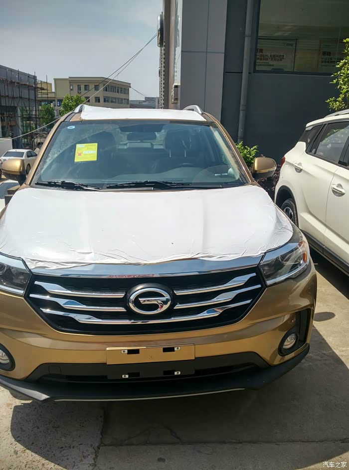 传祺gs4闪耀金提车作业第1一次发帖求认证