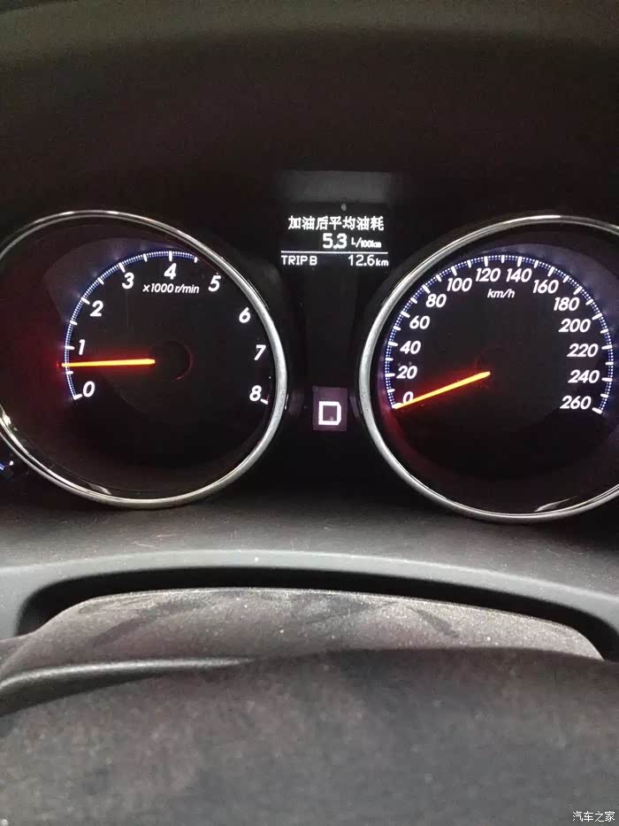 都说锐志油耗高怎么我的这么低