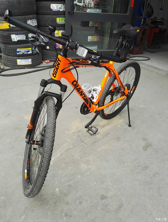 捷安特atx700提车作业