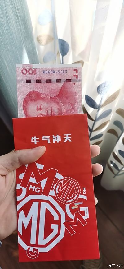 这么大个红包肯定要放100元拉