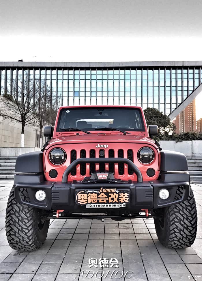 陕西马帮牧马人红色sport手动版升高35寸换速比