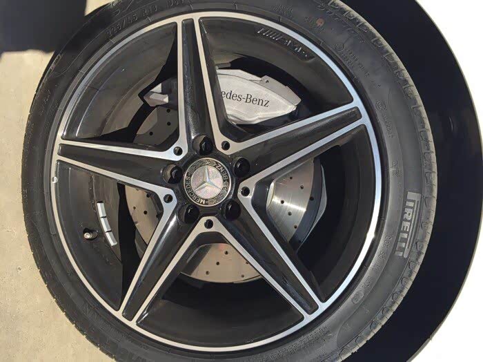 【图】出coupe原厂进口五幅amg轮毂,版主留情_奔驰c级论坛_汽车之家