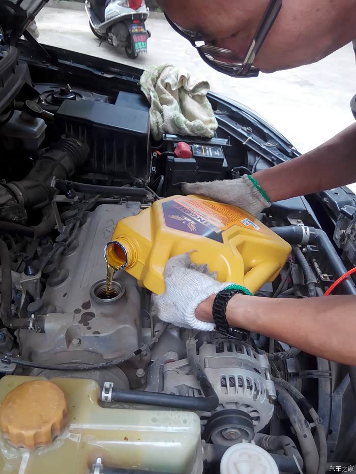 【图】保养不出门——轻松换机油_奇瑞e5论坛_汽车之家论坛