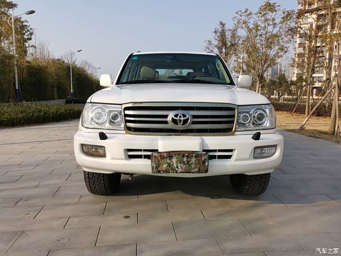 已出封贴经典老车试出我的原装进口陆地巡洋舰lc100