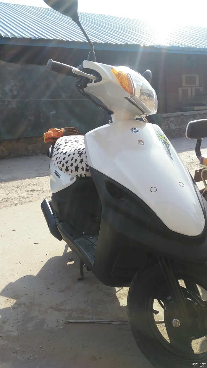 怒提白色雅马哈福喜鼓刹版后续上图