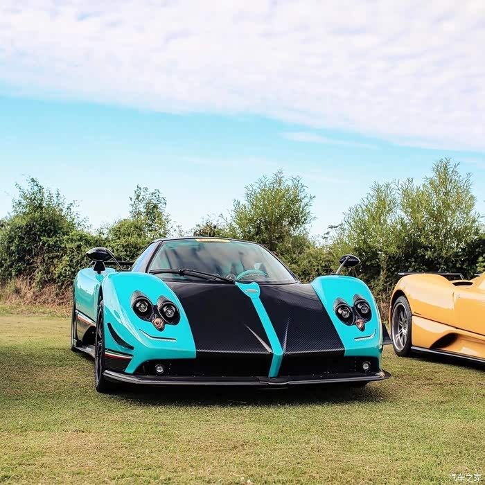 蓝色的帕加尼 pagani zonda uno 1 造型独特