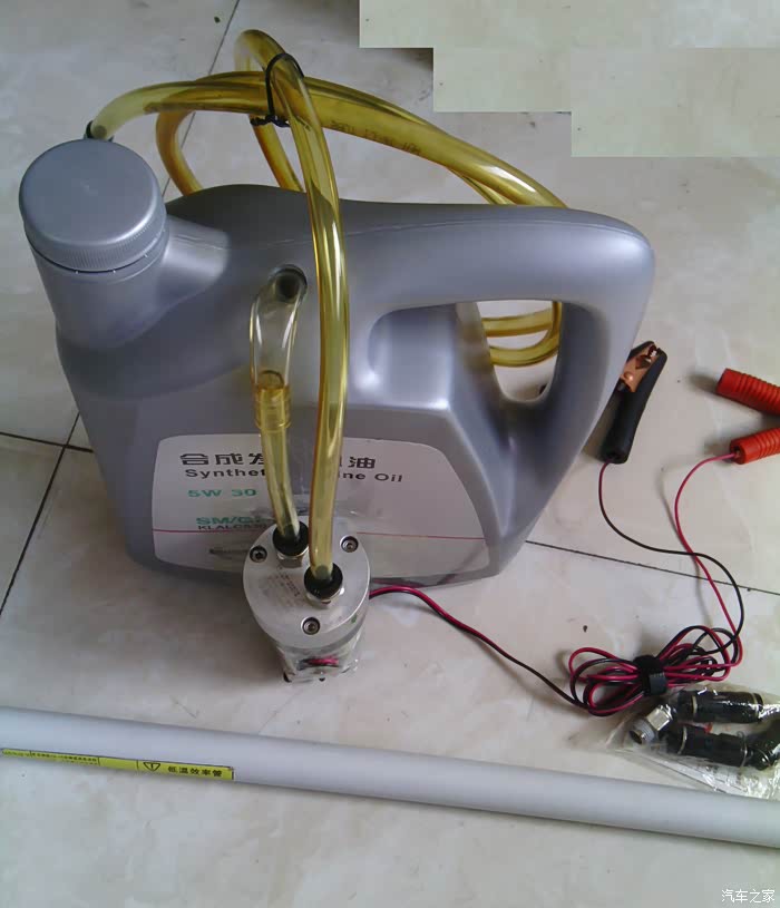 改进diy抽油机,真正实现5分钟换机油.