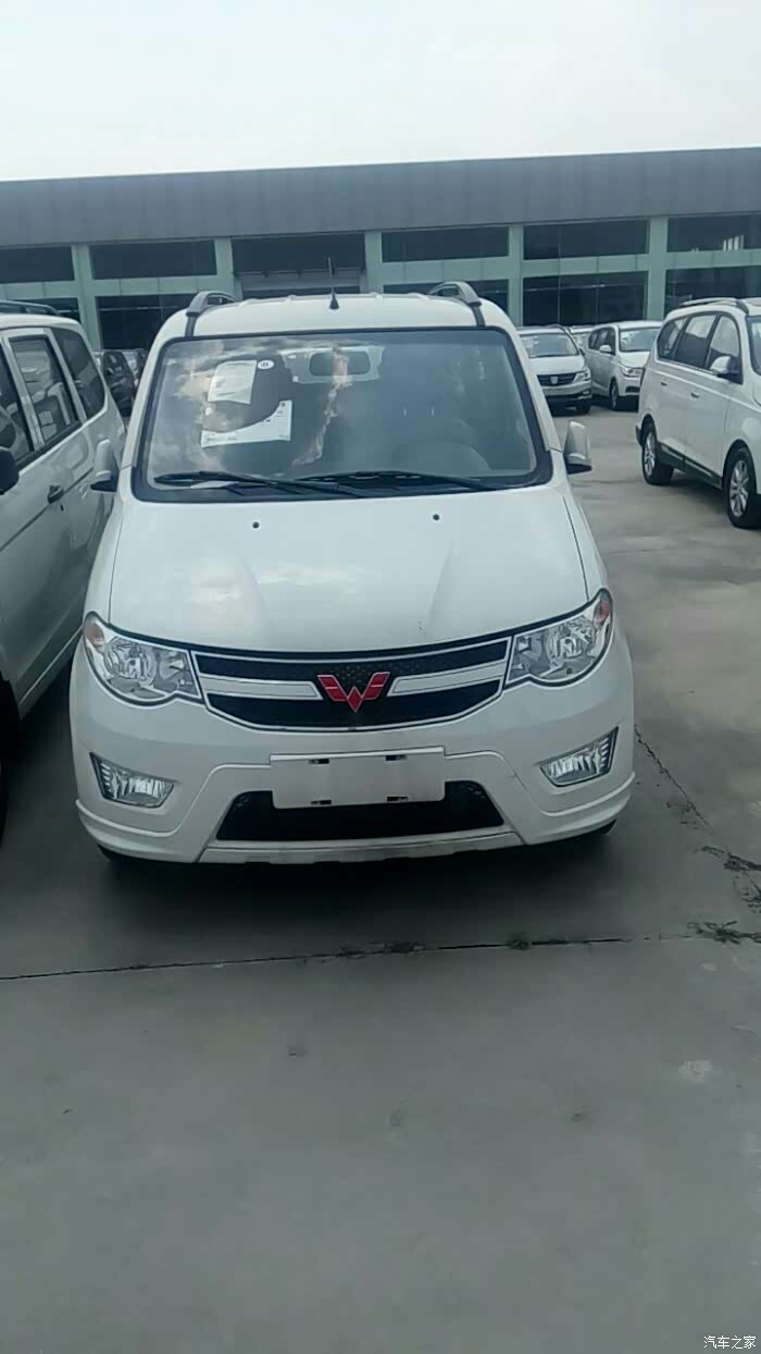 20170422白色五菱宏光s提车贴我与宏光的缘分
